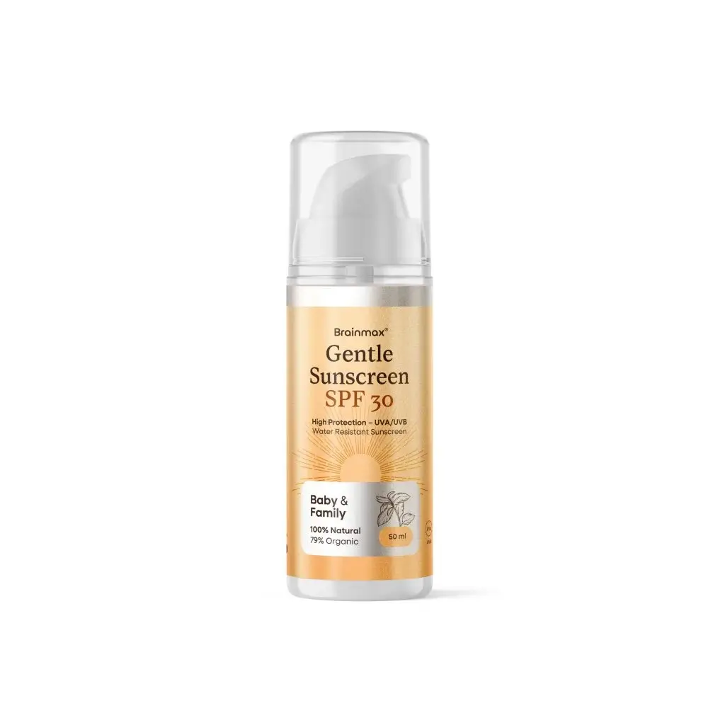 BrainMax Gentle Sunscreen Lotion, BABY & FAMILY, SPF 30