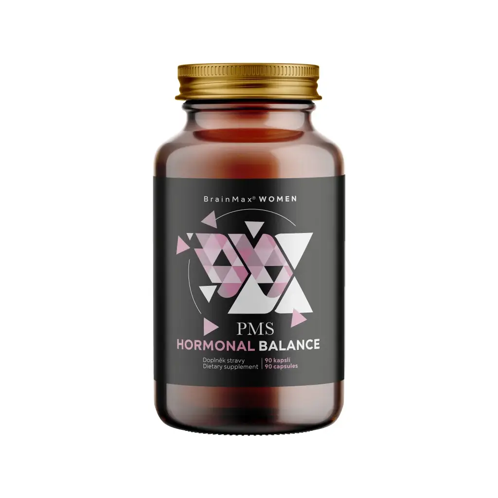 BrainMax Women PMS Hormonal Balance 90 rostlinných kapslí