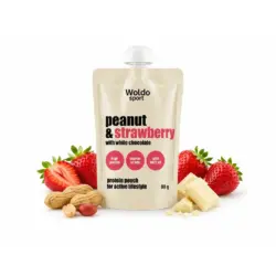 Proteinová kapsička arašídy & jahoda 80g