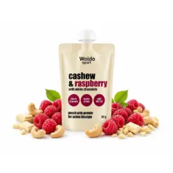 Proteinová kapsička kešu & malina 80g